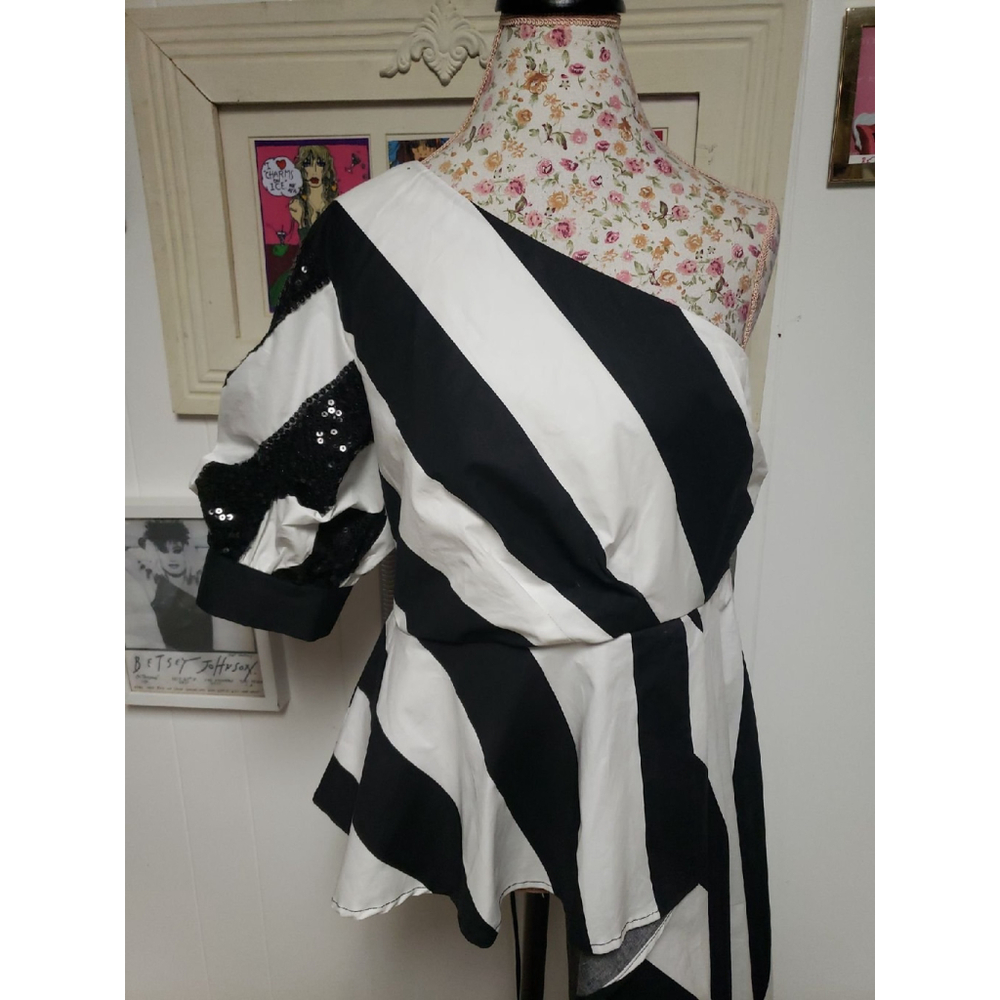 Ashro hi low peplum couture top - Picture 7 of 10